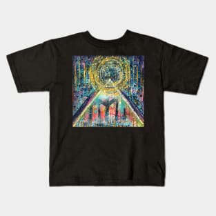 Apex Glow: an activated Inner Power Painting Kids T-Shirt